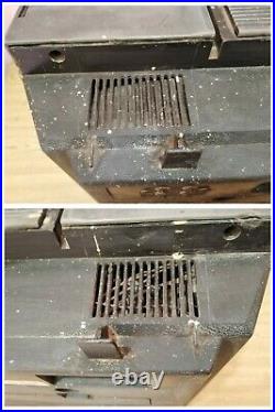 Vintage Sanyo M-X960K Boombox Radio/cassette GhettoBlaster for Parts or Repair