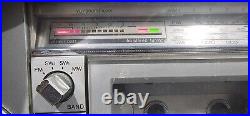 Vintage Sanyo M7900K Mini&Slim Boombox Portable Stereo Radio FOR PARTS OR REPAIR