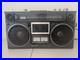 Vintage-Sanyo-M9994-Boombox-AM-FM-Cassette-Portable-Radio-For-Parts-01-cjpi