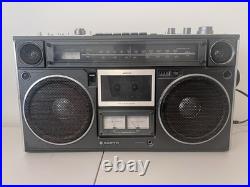 Vintage Sanyo M9994 Boombox AM/FM Cassette Portable Radio For Parts