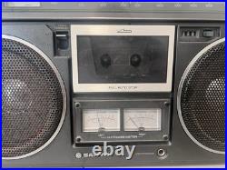 Vintage Sanyo M9994 Boombox AM/FM Cassette Portable Radio For Parts