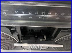 Vintage Sanyo M9994 Boombox AM/FM Cassette Portable Radio For Parts