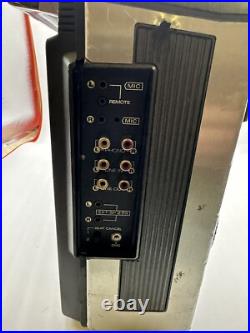 Vintage Sanyo M9994 Boombox AM/FM Cassette Portable Radio For Parts