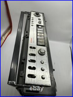 Vintage Sanyo M9994 Boombox AM/FM Cassette Portable Radio For Parts