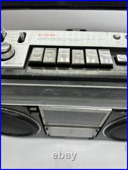 Vintage Sanyo M9994 Boombox AM/FM Cassette Portable Radio For Parts
