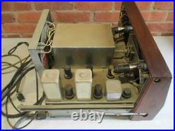 Vintage Scott 800-B AM FM SW Tube Radio Tuner For Parts Or Repair