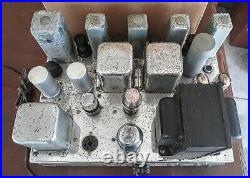 Vintage Scott Mono 6L6 Tube Amplifier Unit, For Restore or Parts. Look. Read