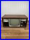 Vintage-Sears-Model-5028-AM-FM-clock-Radio-with-8-Black-White-Television-PARTS-RE-01-xa