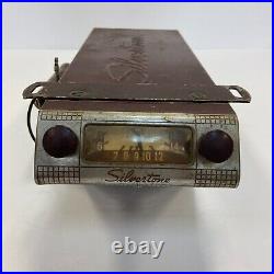 Vintage Sears Silvertone 6293 Car Radio for Parts or Repair