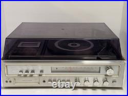 Vintage Sears Silvertone AM/FM Stereo Turntable Cassette 8-Track System Parts