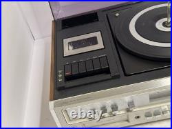 Vintage Sears Silvertone AM/FM Stereo Turntable Cassette 8-Track System Parts