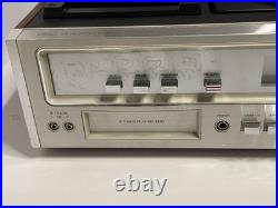 Vintage Sears Silvertone AM/FM Stereo Turntable Cassette 8-Track System Parts