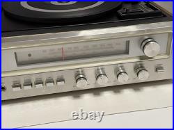 Vintage Sears Silvertone AM/FM Stereo Turntable Cassette 8-Track System Parts