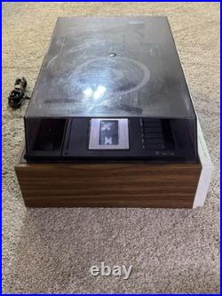 Vintage Sears Silvertone AM/FM Stereo Turntable Cassette 8-Track System Parts