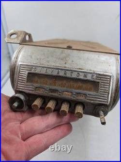 Vintage Sears Silvertone Radio, 101 665 For Parts And Repair