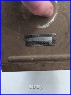 Vintage Sears Silvertone Radio, 101 665 For Parts And Repair