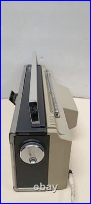 Vintage Sharp 3000 3T-40 TV Microcassette BoomBox S Powers on Radio ok PARTS/RE