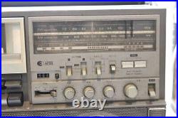 Vintage Sharp GF-888 THE SEARCHER-W Tape Recoder Boom Box For Parts Sold AS-IS