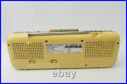 Vintage Sharp QT-50Y AM/FM Cassette Recorder Boombox Stranger Things Japan Parts