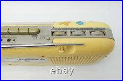 Vintage Sharp QT-50Y AM/FM Cassette Recorder Boombox Stranger Things Japan Parts