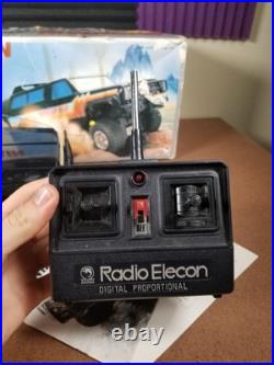 Vintage Shinsei Radio Control Mountain Man 4x4 Chevy Blazer RC Car FOR PARTS