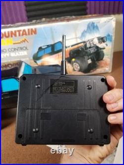 Vintage Shinsei Radio Control Mountain Man 4x4 Chevy Blazer RC Car FOR PARTS