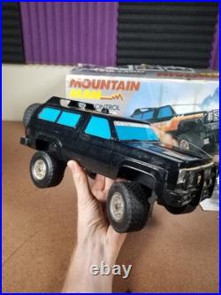 Vintage Shinsei Radio Control Mountain Man 4x4 Chevy Blazer RC Car FOR PARTS