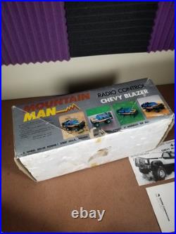 Vintage Shinsei Radio Control Mountain Man 4x4 Chevy Blazer RC Car FOR PARTS
