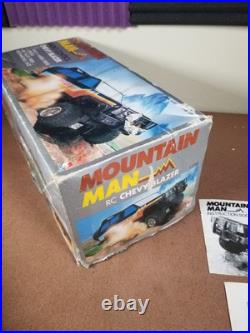 Vintage Shinsei Radio Control Mountain Man 4x4 Chevy Blazer RC Car FOR PARTS