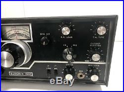 Vintage Siltronix 1011C SSB AM 10 meter Ham Radio tube transceiver 266 For Parts