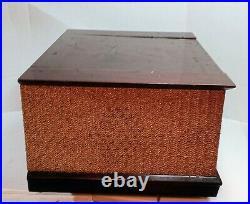 Vintage Silvertone Wood AM High Fidelity Radio And Phonograph Parts And Repair