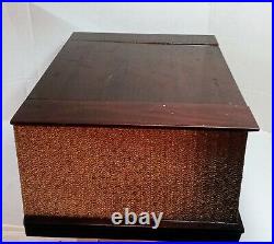 Vintage Silvertone Wood AM High Fidelity Radio And Phonograph Parts And Repair