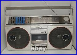 Vintage Sony CFS-500 Stereo Cassette GHETTO BLASTER Radio Parts or Repair