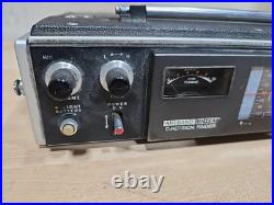 Vintage Sony ICF-8500 5 Band AM/FM Radio Receiver Powers On Parts Repair AS-IS