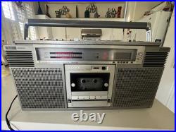 Vintage Sony Portable Cassette Player Radio Player Boombox CFS-D7 For Parts