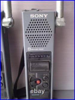 Vintage Sony Transceiver Pair Retro Showa Era As-Is/Parts Radio Communication