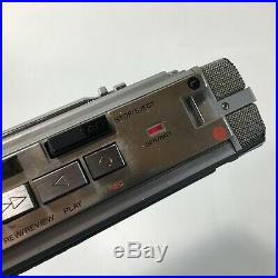 Vintage Sony WA-100 Walkman Cassette Corder 80's Mini Boombox For Parts/Repair