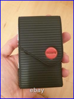 Vintage Sony WM-F202 Walkman + Pouch Untested Cassette Recorder For Parts Japan