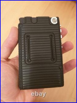 Vintage Sony WM-F202 Walkman + Pouch Untested Cassette Recorder For Parts Japan