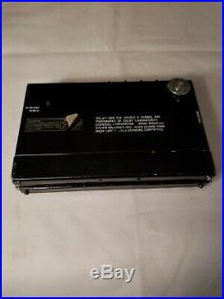 Vintage Sony Walkman WM-F10 II FM Stereo Cassette Player For Parts/ As-Is