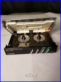 Vintage Sony Walkman WM-F10 II FM Stereo Cassette Player For Parts/ As-Is