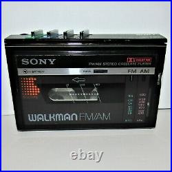 Vintage Sony Walkman WM-F10II FM/AM Radio Cassette Player For Parts or Repair