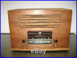 Vintage Sparton Viso Glo Radio Model 6148 (1946) Tested. For Parts
