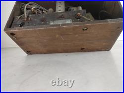 Vintage Stromberg Carlson 130-H 1930's Triple Range Shortwave/AM Radio For Parts