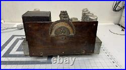 Vintage Stromberg-Carlson Tube Radio Unknown Model 4 Parts Repairs AS Pictured