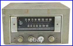 Vintage Stromberg-Carlton AM/FM Tube Radio Tuner Model SR-405 For Parts