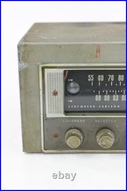 Vintage Stromberg-Carlton AM/FM Tube Radio Tuner Model SR-405 For Parts