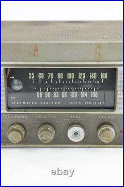Vintage Stromberg-Carlton AM/FM Tube Radio Tuner Model SR-405 For Parts