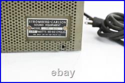 Vintage Stromberg-Carlton AM/FM Tube Radio Tuner Model SR-405 For Parts