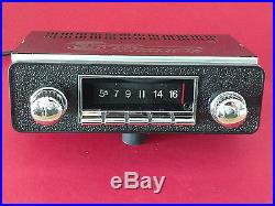 Vintage Style AM FM iPod Car Radio Classic Adjustable Shaft Knobs Bluetooth USB